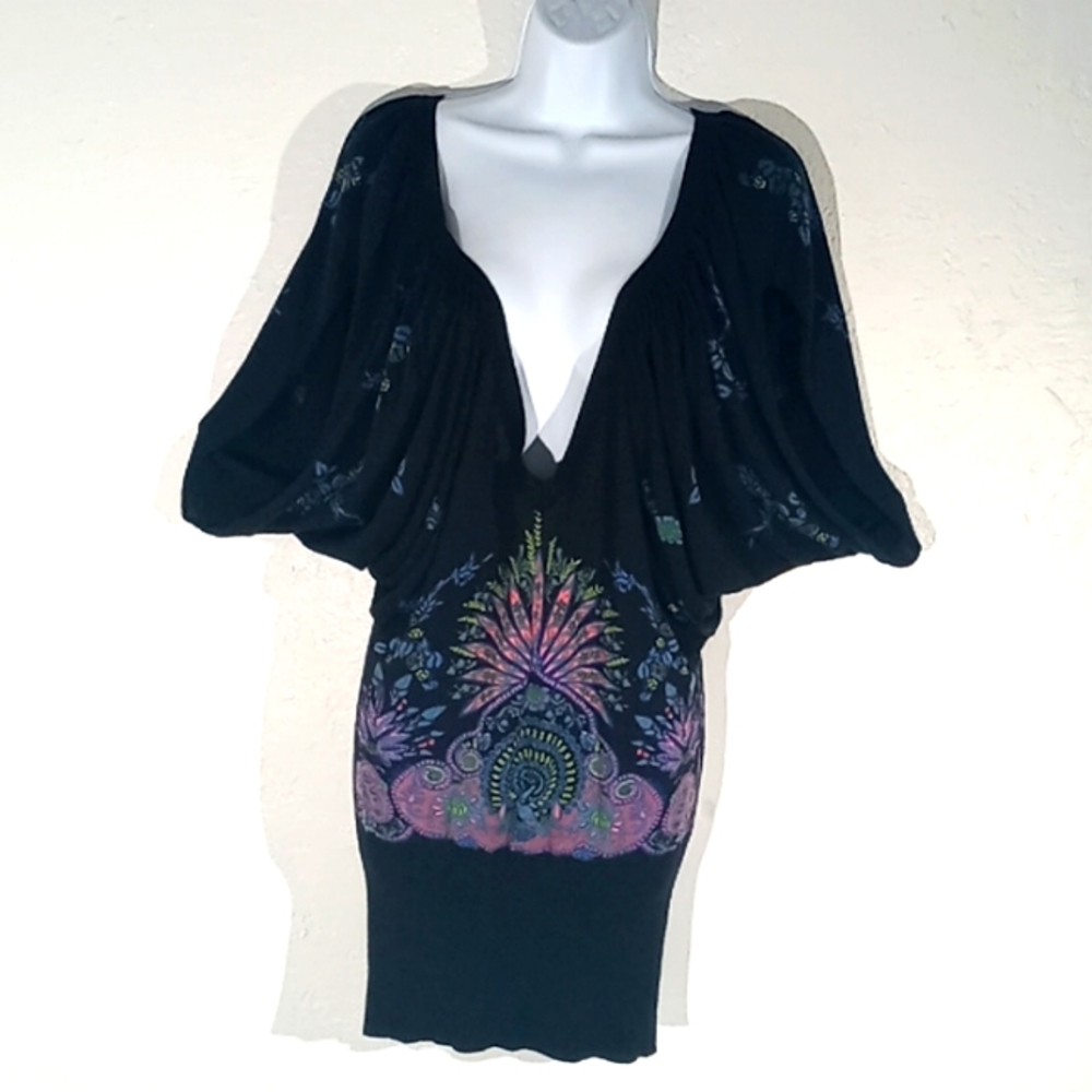 Free People Peacock Knit Dress